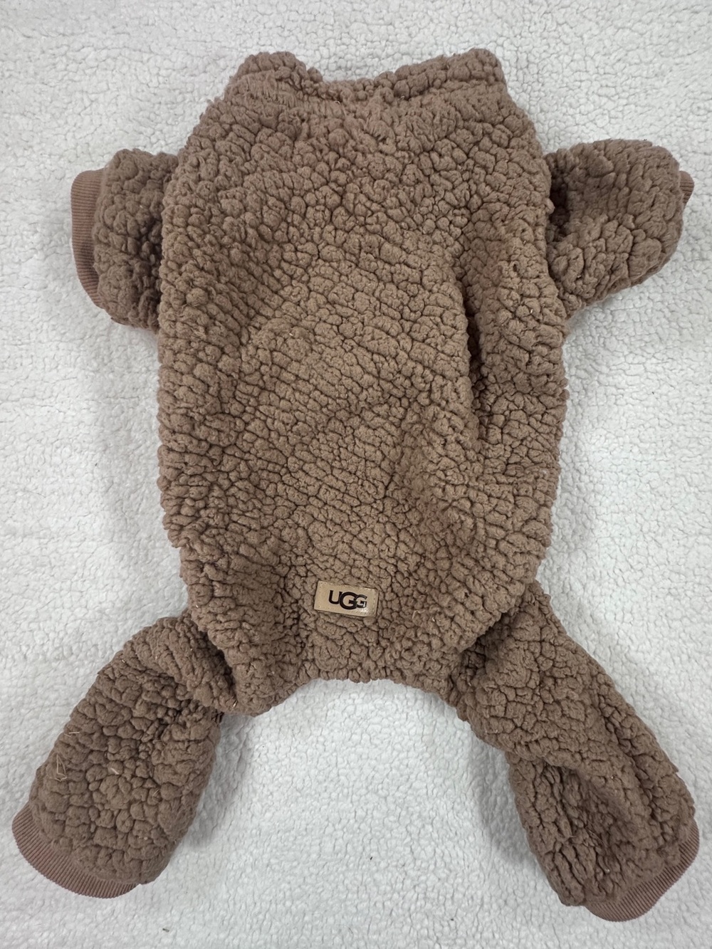 UGG Cozy Sherpa Dog Coat - Taupe